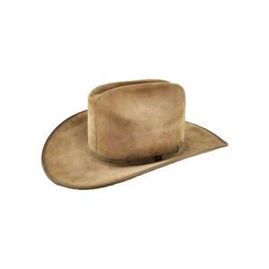 Bailey Western Hat U-Rollit Size 6 3/4 Tan Sand Cowboy Hat Vintage